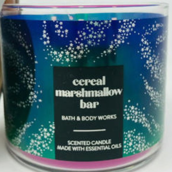 Bath & Body Works Other Cereal Marshmallow Bar 3 Wick Candle Poshmark